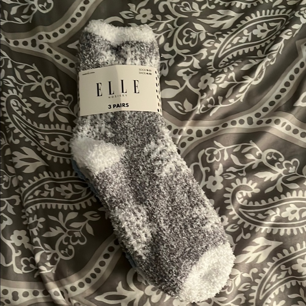 Elle 3 pair of socks shoe size 4-10